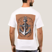 Mannen Basic T-Shirt (Achterkant)