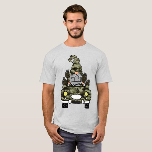 Mannen Basic T-Shirt (Voorkant volledig)