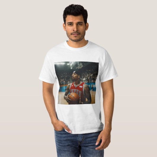 Mannen Basic T-Shirt (Voorkant volledig)