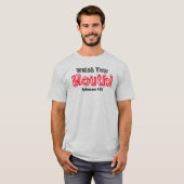 Mannen Basic T-Shirt (Voorkant volledig)