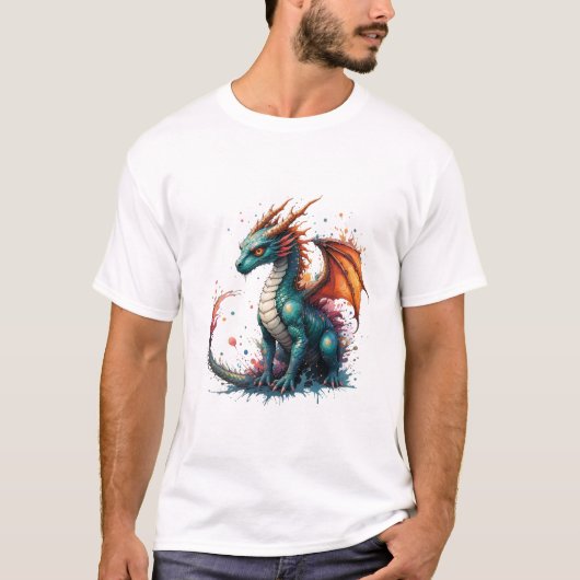 Mannen Basic T-Shirt (Voorkant)