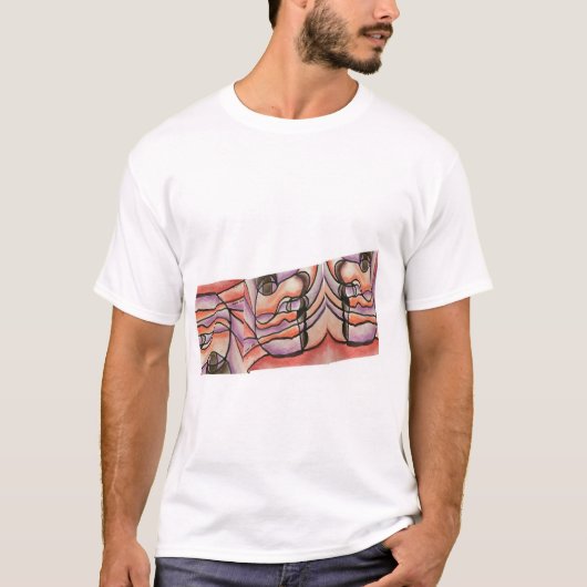 Mannen Basic T-Shirt (Voorkant)
