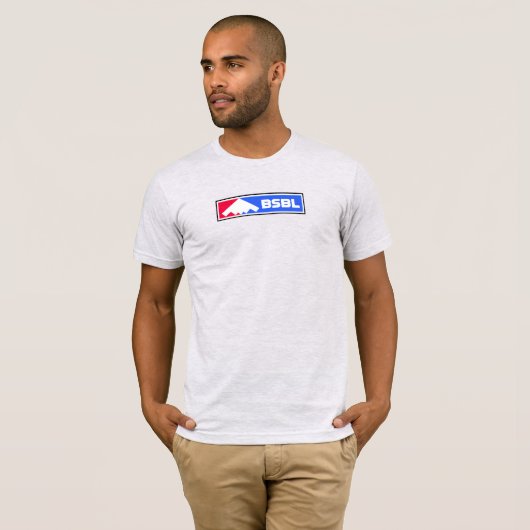Mannen Basic T-Shirt (Voorkant volledig)
