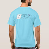 Mannen Basic T-Shirt (Achterkant)