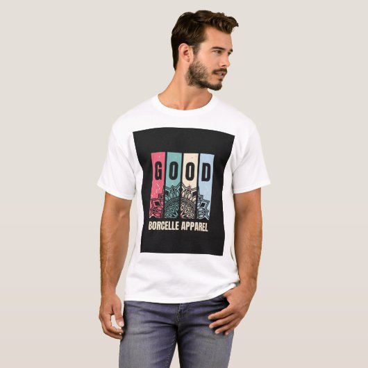Mannen Basic T-Shirt (Voorkant volledig)