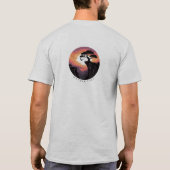 Mannen Basic T-Shirt (Achterkant)