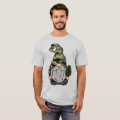 Mannen Basic T-Shirt (Voorkant volledig)