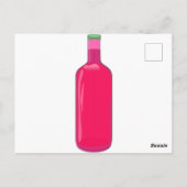 Mannen Basic T-Shirt Briefkaart (Achterkant)