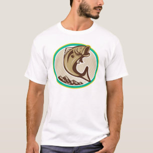 Mannen Basic T-Shirt/Fish T-shirt