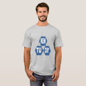 Mannen Basic T-Shirt grijs DESIGN (Voorkant volledig)