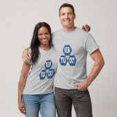Mannen Basic T-Shirt grijs DESIGN (Unisex)