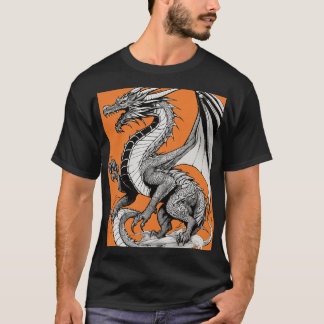 Mannen-basic T-shirt in trandy