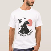 Mannen Basic T-shirt met Kleur Logo (Voorkant)
