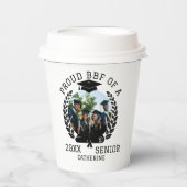 Mannen Basic T-Shirt Papieren Bekers (Voorkant)