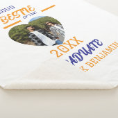 Mannen Basic T-Shirt Sherpa Deken (3/4)