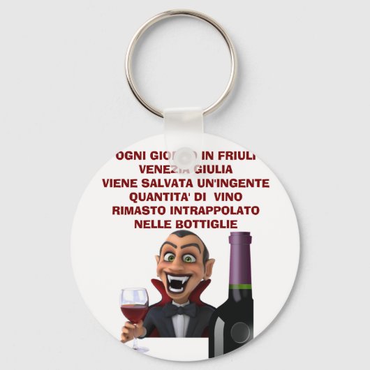 Mannen Basic T-Shirt Sleutelhanger (Voorkant)