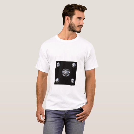 Mannen basic T-shirt unisex (Voorkant volledig)