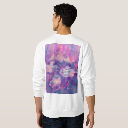 Mannen Basis Sweatshirt (Achterkant volledig)