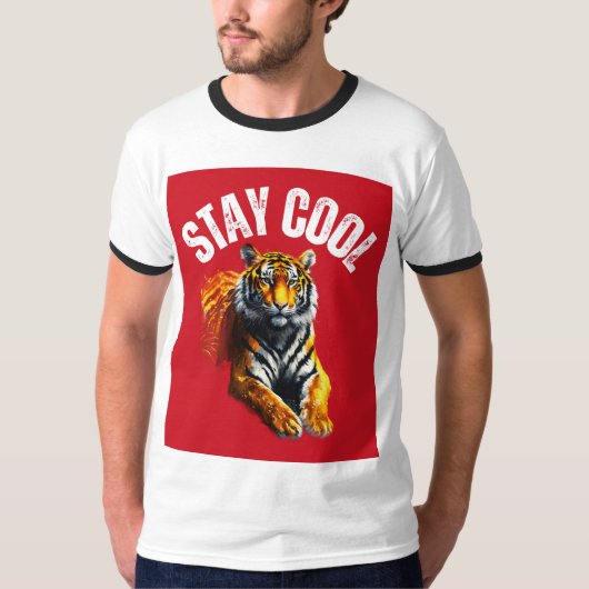 MANNEN BASIS T-SHIRT (Voorkant)