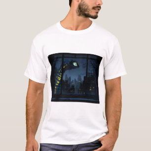 Mannen basist-shirt "Hij ziet" T-shirt