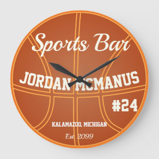 Mannen Basketball Sport Bar Klokteken Grote Klok