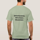 Mannen Baying Hound T-Shirt (Achterkant)