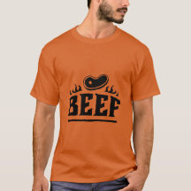 Mannen BBQ Basic Dark T-Shirt