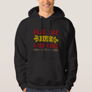 Mannen BBQ grillen barbecue avond barbecue set Hoodie