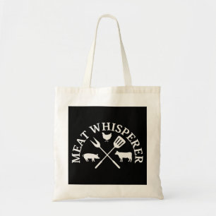 Mannen BBQ grillen barbecue avond barbecue set Tote Bag