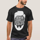 Mannen Beard Quote Graphic Charles Haddon Spurgeon T-shirt (Voorkant)
