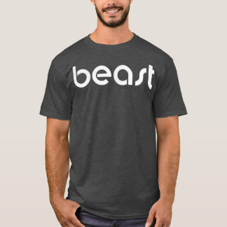 Mannen BEAST Gym Fitness Workout Bodybuilding Moti T-shirt