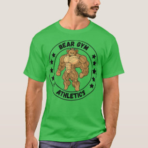 Mannen Beer Gym Athletica, Bodybuilding gym voor A T-shirt