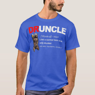Mannen  Beer met dwergkramp Funkle Beer Funny T-sh T-shirt