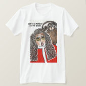 Mannen Bella Canvas Funny Judge Monkey T-shirt (Design voorkant)