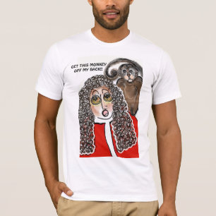 Mannen Bella Canvas Funny Judge Monkey T-shirt