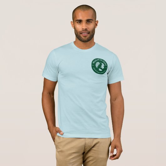 Mannen Bella Canvas T-shirt (Voorkant volledig)