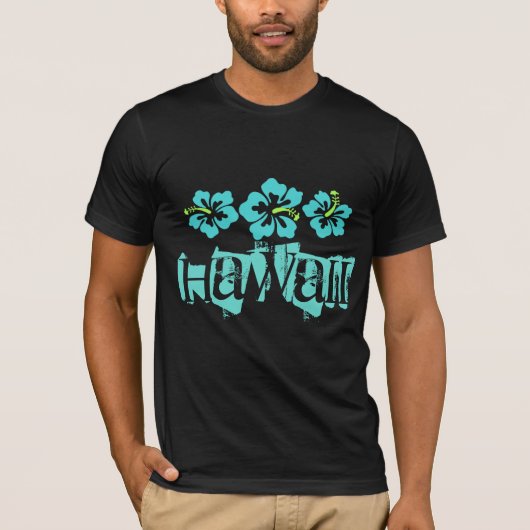 Mannen Bella Canvas T-Shirt-Hawaii T-shirt (Voorkant)
