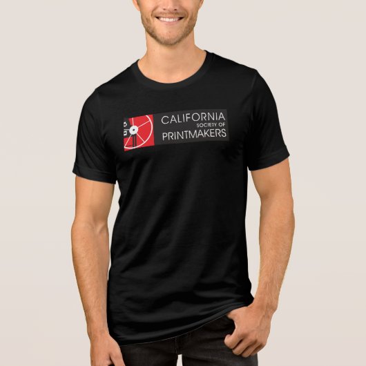 Mannen Bella+Canvas Tri-belnd T-shirt CSP logo (Voorkant)