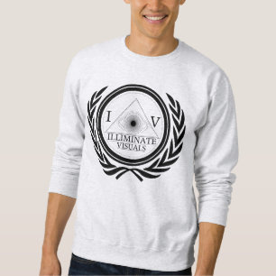 Mannen - Bemanningsnek - IV - standaard - Blk Logo Trui