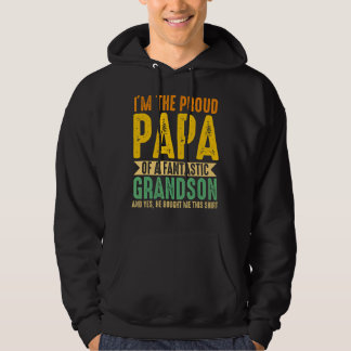Mannen ben ik de rode papa van een Fantastische kl Hoodie