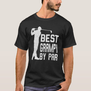 Mannen  Best Grampy by Par Vaderdag Golfi T-shirt