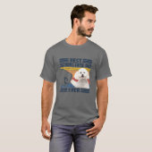 Mannen beste bichon vader ooit vaderdag t-shirt (Voorkant volledig)