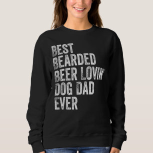 Mannen beste bier Lovin Dog Dad Pet Owner Trui