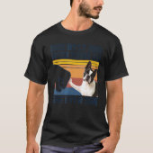 Mannen beste bostonterrier vader ooit hond vader d t-shirt (Voorkant)