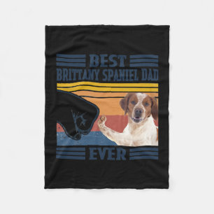 Mannen beste Bretagne Spanjaardappe pap ooit Funny Fleece Deken