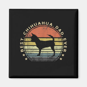 Mannen Beste Chihuahua Papa Ever Chi Hondenliefheb Magneet