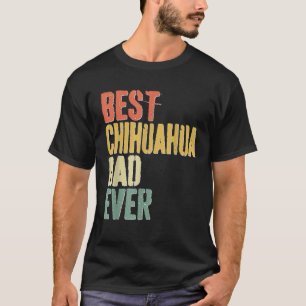 Mannen Beste Chihuahua Vader Ooit Hondenliefhebber T-shirt