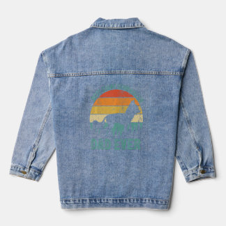 Mannen beste Chinese kreukpap ooit vader Denim Jacket