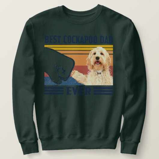 Mannen beste cocao pap koortsstuiver trui (Design voorkant)
