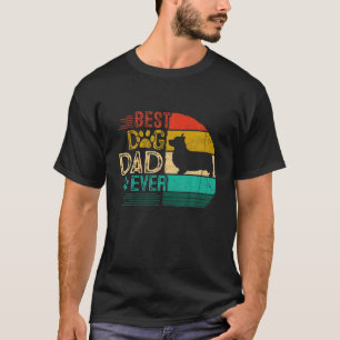 Mannen beste Corgi ooit Vaderdag voor vader T-shirt